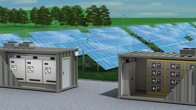 Champ photovoltaïque avec onduleur central